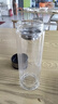 【?京東物流配送】高硼硅雙層玻璃杯大容量泡茶杯水杯子茶水分離 【雙層加厚】茶杯 350ml 1只 曬單實拍圖