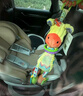 jollybaby安全座椅玩具 嬰兒搖鈴車載安撫床鈴 玩具0-1歲新生兒嬰兒床掛件 車掛-安撫長頸鹿 曬單實拍圖