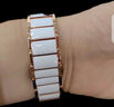 BHO適用華為gt4/gt5表帶女款watch5仿真陶瓷watch gt5pro/gt4白色女士生時尚夏天夏季41/42mm透氣防水 【仿陶瓷·玫金色】18mm接口通用 曬單實拍圖