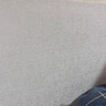 菲翔（Fixsheet）墻壁貼紙宿舍墻紙自粘墻貼臥室墻面貼紙床邊墻圍護墻貼防臟墻壁紙 亞麻-雪山白(防水防潮不脫落) 50cm寬*長3米 曬單實拍圖