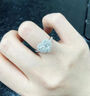 DR求婚鉆戒PT950鉑金K金輕款結(jié)婚莫桑鉆石戒指情人節(jié)生日禮物 1克拉 禮盒+證書 PT950 活口(大小可調(diào)節(jié)) 曬單實(shí)拍圖