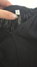 無印良品（MUJI）女式 強捻短袖罩衫 t恤上衣打底衫女款內(nèi)搭女裝25年夏季 BC2LLC5S 黑色 S (155/80A) 曬單實拍圖