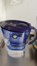 九陽（Joyoung）過濾凈水器 家用濾水壺 凈水壺 3.5L(藍(lán)色）四重過濾 智能換芯提醒 B05E一壺7芯 曬單實(shí)拍圖