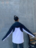 波司登（BOSIDENG）七夕禮物25新【疊變】鵝絨沖鋒衣羽絨服男女同款外套B250331360 黑色/礫石紫8056/641880MB XS 155/80A 體重約100斤以內(nèi) 曬單實拍圖