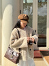 皮爾卡丹女士包包2025新款hobo包奢侈品牌腋下單肩斜挎軟包七夕情人節(jié)禮物 曬單實拍圖