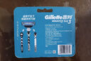 吉列（Gillette） 吉列鋒速3手動(dòng)剃須刀片男士刮胡刀頭三層刀片 鋒速三8刀頭（無(wú)刀架） 曬單實(shí)拍圖
