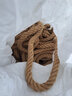鳴固 防汛物資麻繩 工業(yè)麻繩黃麻繩子 粗細麻繩物流麻繩 20mm(50米/捆) 曬單實拍圖