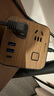 公牛（BULL）20W PD蘋果快充插座/插線板/插排/接線板/拖線板 3USB+4孔 黑色木紋全長1.8米 GN-R322Q20 曬單實拍圖