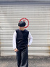 HLA海瀾之家針織背心男輕商務(wù)經(jīng)典系列圓領(lǐng)毛衣男25秋季 光蓄熱-黑色06 HNZGW3J002A XL 180/96A 推薦151~164斤 曬單實(shí)拍圖