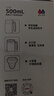 膳魔師（THERMOS）保溫杯子500ml帶茶漏真空不銹鋼桌面馬克咖啡泡茶杯TCMF-501 BK 曬單實拍圖