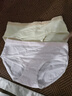 雅鹿【滅菌免洗即穿】純棉女士內褲女抑菌中腰無痕大碼少女三角褲頭 曬單實拍圖
