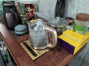 FUNORK全自動(dòng)上水電熱水壺茶臺燒水壺泡茶一體機抽水茶幾茶桌嵌入式燒水器電茶壺茶具套裝 1L 金色清潔款（37x20cm） 曬單實(shí)拍圖