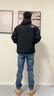 Jeep吉普男鞋夏季新款馬丁靴男戶外防滑高幫工裝靴徒步登山作戰(zhàn)靴子男 駝色 【標準運動鞋碼】 41 曬單實拍圖