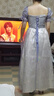 未萱高端輕奢宴會(huì )晚禮服女小眾仙女裙主持人生日中學(xué)生成人禮演出服 藍色299 S 均碼 曬單實(shí)拍圖