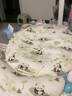 AILUKI日本寶寶斜坡枕嬰兒喂奶側躺哺乳墊新生兒0-1歲躺喂奶神器哺乳枕 【A類雙面款-可拆洗】小美熊貓帶 1x1x1號 曬單實拍圖