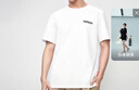 阿迪達斯 （adidas）棉夏簡(jiǎn)約男裝運動(dòng)半袖時(shí)尚潮流T恤  白 2XL  曬單實(shí)拍圖