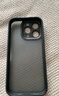 ROCK適用蘋果16手機殼iPhone16保護套膚感鏡頭全包精孔親膚防摔簡約硅膠軟邊半透不粘指紋男女款黑色 曬單實拍圖
