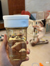 HEGEN海格恩吸管杯1-3歲330ml兒童PPSU多功能學(xué)飲杯直飲喝水杯藍(lán)色 曬單實(shí)拍圖