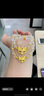 周大福滿天星蛇肚足金黃金耳環(huán)女送禮(工費(fèi):160計(jì)價(jià))EOF1482 足金 約4.00g 曬單實(shí)拍圖