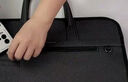 百利文H1816深灰色商務(wù)加寬立體會(huì )議包電腦包男女士出差手提包公文包手提袋文件收納袋資料袋辦公會(huì )議袋 曬單實(shí)拍圖