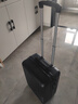 美旅（AMERICAN TOURISTER）條紋設計行李箱輕便耐用拉桿箱大容量密碼鎖旅行箱20英寸登機箱 黑色 TX8 09001 20英寸 曬單實拍圖