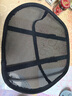 鳴帆夏季通風(fēng)透氣汽車(chē)腰靠腰墊辦公室座椅按摩靠背靠墊靠枕 加厚網(wǎng)-黑色 曬單實(shí)拍圖