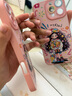 圣圖朗新款17蘋果16多巴胺女孩iphone15promax可愛14plus手機殼12卡通11高級感XS全包液態(tài)硅膠軟13防摔套 液態(tài)硅膠-捧花女孩-砂粉色  iPhone 16 pro max 曬單實拍圖