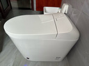 松下（Panasonic）智能馬桶V8i 0觸腳感翻圈沖水無(wú)懼低壓坑距可調(diào)坐便器CH2D533WSC 曬單實(shí)拍圖
