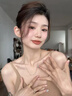 周大福笑臉項鏈女T家高級感輕奢新款微笑鎖骨鏈玫瑰金色送女友生日禮物 玫瑰金色 笑臉項鏈 45cm 曬單實(shí)拍圖