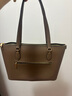 蔻馳（COACH）【品牌直供】女士GALLERY大號單肩手提包托特包 大象灰CV402IMV2R 曬單實(shí)拍圖
