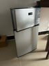 愛妻小冰箱迷你小型家用冷藏冷凍兩用宿舍出租房用雙門辦公室電冰箱節(jié)能省電 【一級能效】56L銀色【四天約一度電】 曬單實拍圖