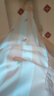 蕉內520H睡衣男女士夏季冰絲涼感短袖情侶家居服七夕情人節禮物送女友 【短袖長(cháng)褲女】陶粉條紋-水蜜桃 L 曬單實(shí)拍圖