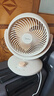 美的（Midea）【小型風(fēng)扇】輕音臺(tái)式桌面空氣循環(huán)扇家用柔風(fēng)電風(fēng)扇宿舍辦公迷你臺(tái)扇落地扇空調(diào)伴侶 GAF18AD 曬單實(shí)拍圖