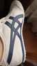 Onitsuka Tiger鬼塚虎MEXICO 66? SLIP-ON夏季男女一腳蹬休閑鞋 米黃色 37.5 曬單實(shí)拍圖