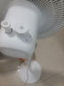 美的（Midea）電風扇 家用七葉立式落地扇宿舍臥室輕音節(jié)能搖頭桌面小風扇大風力空氣循環(huán)風扇 SAF30AC  曬單實拍圖