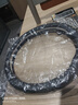 適用于奔馳方向盤(pán)套C級(jí) C260L E300L GLC A200L GLB180 GLA四季方 真皮黑色+碳纖紋奔馳標(biāo)圓形 曬單實(shí)拍圖