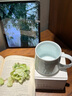 南山先生 家用陶瓷水杯創(chuàng)意馬克杯精致咖啡杯辦公個人茶杯送禮竹間趣水杯 竹間趣水杯 曬單實拍圖