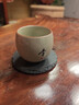 宋建白瓷高檔汝窯茶杯主人杯百家姓個(gè)人喝茶陶瓷單杯品茗杯茶盞姓氏杯 龍蛋杯-孫 200mL以下 曬單實(shí)拍圖