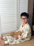 迪士尼兒童家居服男女寶寶睡衣分體套裝A類(lèi)純棉柔軟親膚米奇米妮新款 休閑米奇 120 曬單實(shí)拍圖