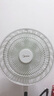 美的（Midea）【幸運(yùn)草安睡1S】一級(jí)能效直流變頻聲控電風(fēng)扇家用遙控臥室靜音落地扇臺(tái)式桌面抗菌大風(fēng)力轉(zhuǎn)頁(yè)扇 曬單實(shí)拍圖