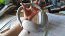 索尼（SONY）WH-1000XM6 頭戴式無線降噪耳機(jī) AI智能降噪 鉑金銀 高考祝福禮物 曬單實(shí)拍圖