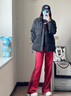 LEEREDPOI羽絨服男立領(lǐng)寬松休閑潮流百搭短款冬季保暖鴨絨冬天青年外套 白色 XL 約145-170斤可穿 曬單實(shí)拍圖