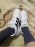 阿迪達斯（adidas）男鞋  2025夏季新款時尚低幫板鞋小白鞋皮面運動休閑鞋  BREAKNET 2.0/白黑 經(jīng)典主推 41 (255mm) 曬單實拍圖