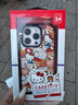 CASETIFY Hello Kitty x CASETiFY 三麗鷗聯(lián)名 貼紙 適用于iPhone16/15/Pro/Max手機(jī)殼 透明黑框Magsafe iPhone 15 Pro 曬單實(shí)拍圖