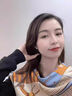GIAVENTOLA絲巾桑蠶絲真絲女2025圍巾披肩教師節(jié)送女友老婆媽媽長(zhǎng)輩生日禮物 棋盤戈馬 曬單實(shí)拍圖