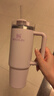 STANLEY巨無霸吸管杯水杯杯子不銹鋼保溫杯大容量887ML-香蘭紫禮物 曬單實拍圖