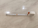 紐賽（NUSIGN）3m自鎖全包膠鋼卷尺 鋼卷尺耐摔防割手 高顏值裝修測量盒尺 伸縮尺測量工具 家用便攜尺子 NS092白 曬單實(shí)拍圖