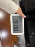 無印良品（MUJI）數(shù)字鐘 中 白色 125*80*36mm 桌面時鐘家用電子時鐘 曬單實拍圖