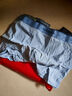 貓人【棉中精品-品質(zhì)無憂】內(nèi)褲男士內(nèi)褲純棉10A全棉抗菌平角短褲4條 曬單實(shí)拍圖
