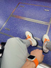 卡帕（Kappa）男鞋運動(dòng)鞋夏季跑步鞋子男輕便老爹鞋透氣軟底休閑鞋 鷺羽白 42 曬單實(shí)拍圖